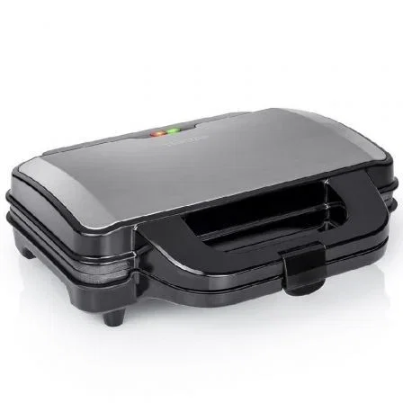Tristar Sandwichera SA-3060, 900W, Placas Forma de Concha para 2 Sándwiches Extragrandes, Recubrimiento Antiadherente, Compacta, Color Negro Tristar Sandwichera SA-3060, 900W, Placas Forma de Concha para 2 Sándwiches Extragrandes, Recubrimiento Antiadherente, Compacta, Color Negro